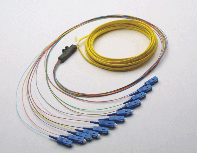 Single Mode SC/UPC 12-Fiber Ribbon Pigtail